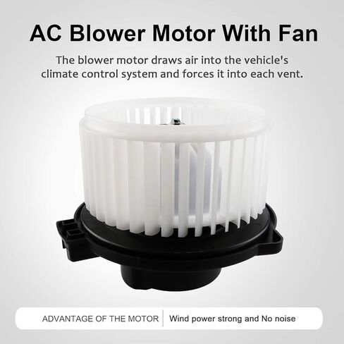 محرك سخان منفاخ HVAC ABS مع قفص مروحة MR500469 700036 لـ 2001-2005 سيبرينغ/دودج ستراتوس، 2000-2006 مازدا MPV، 2000-2005 ميتسوبيشي إكليبس، 2001-2006 ميتسوبيشي مونتيرو in Saudi Arabia