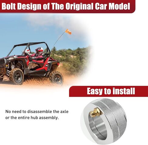 أداة تشحيم محمل العجلة 39 مم متوافقة مع 2017-2022 Maverick X3 & MAX Turbo RR OE استبدال #293350109 in Kuwait