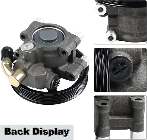 مضخة توجيه كهربائية مع بكرة متوافقة مع Ford Expedition 2003 2004 2005 2006، Ford F-150 2004 2005 2006 2007 2008، Lincoln Navigator وMark LT، بديلة لـ 20-312، 6L3Z3A674B in Saudi Arabia