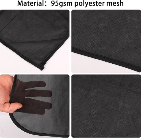 2pcs Car Window Sun Shades, Magnetic Car Rear Window Sunshade Curtain Car Shades for Side Windows, Car Window Cover for Baby, Long Trip, Preventing The Sun (Semi-Shading) in Saudi Arabia