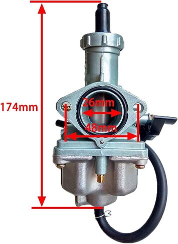 المكربن ​​مع مشعب السحب يصلح لهوندا CRF100F XR100R XR100 XR200 XR200R Carb بواسطة NAKAO in Kuwait
