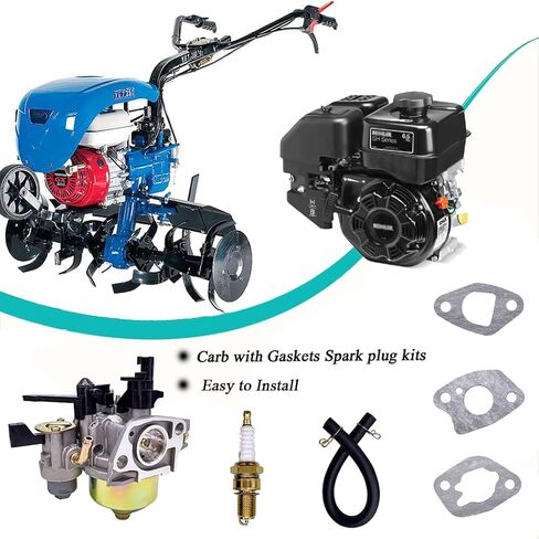 18 853 16-S المكربن ​​​​متوافق مع Kohler SH265 6.5 HP Series 3000 196cc المحرك مع حشوات شرارة استبدال مجموعات 18 853 05-S 18 853 06-S 18 853 12-S in Kuwait