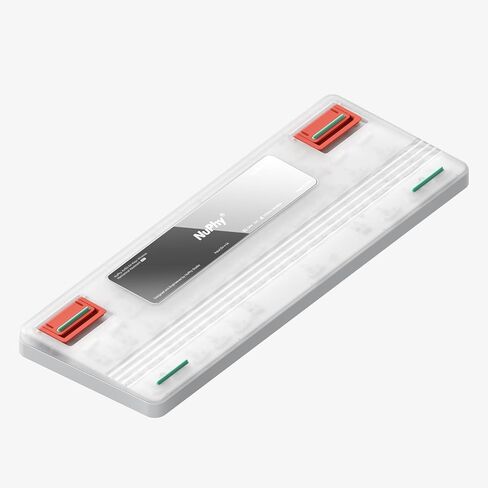 Nuphy Air60 V2 لوحة مفاتيح لاسلكية محمولة 60% دعم لوحة المفاتيح الميكانيكية منخفضة المستوى QMK/VIA متوافق مع Windows/mac OS/Linux يدعم بلوتوث 5.1/2.4 جيجا هرتز/USB-C White-Gateron Wisteria Switch in Saudi Arabia