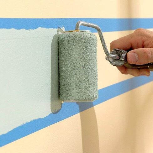 بيتس - شريط طلاء، شريط طلاء 0.7 بوصة، 3 عبوات، 54 ياردة، 162 ياردة إجمالاً، شريط طلاء، شريط لاصق، شريط لاصق أزرق، شريط آمن على الحائط، شريط طلاء، شريط رسام أزرق in Kuwait