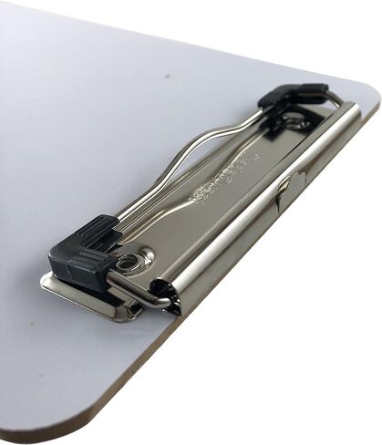 لوح كتابة صغير بحجم 6 بوصات × 9 بوصات، سطح جاف للمسح بمشبك منخفض (عبوة من 30 قطعة) (صغير) in Kuwait