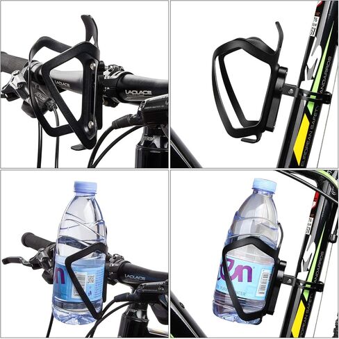 حامل زجاجة المياه حامل تركيب محول قابل للتعديل متوافق مع مقود الدراجة وشوكة المقعد فائقة القوة من سبائك الألومنيوم بآلة CNC in Kuwait