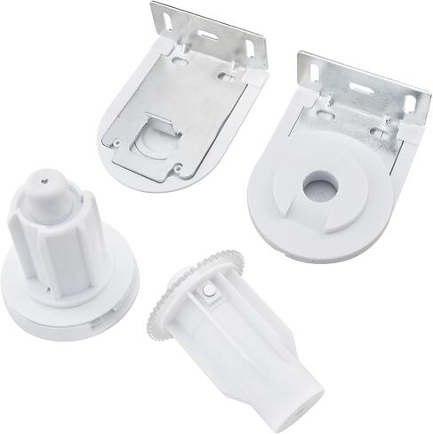 Roller Blind Clutch White Roller Shade Clutch with Metal Bracket and Bead Chain for 1 1/2" (38mm) Tube Replacement Spare Repair Parts, Metal Core Clutch Metal Bracket Bead Chain in Saudi Arabia