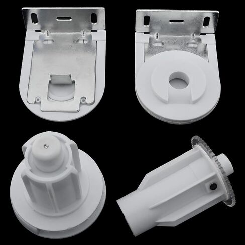 Roller Blind Clutch White Roller Shade Clutch with Metal Bracket and Bead Chain for 1 1/2" (38mm) Tube Replacement Spare Repair Parts, Metal Core Clutch Metal Bracket Bead Chain in Saudi Arabia