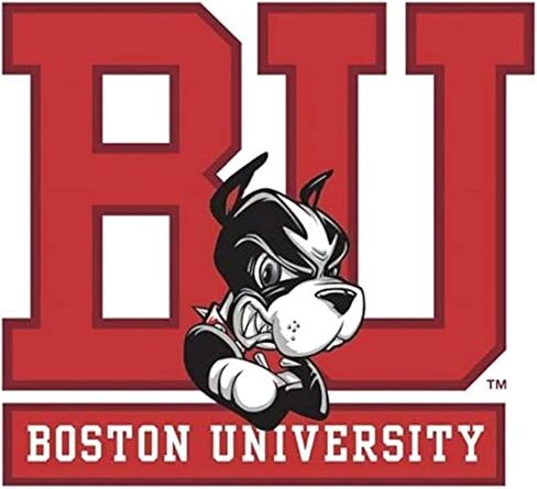 ملصق مقطوع بالقالب مقاس 10.16 سم × 10.16 سم من WinCraft Boston University Terriers in Saudi Arabia
