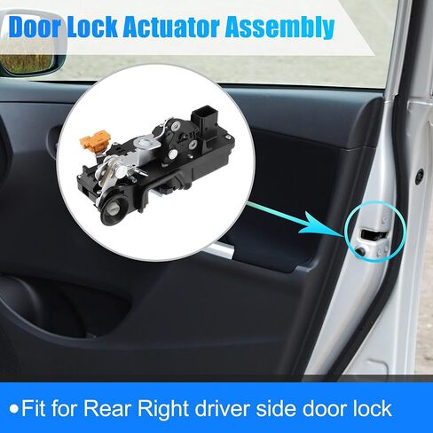 X AUTOHAUX Right Side Door Lock Actuator Motor for Chevrolet Silverado Suburban 2010-2014 22741782 22785480 22862037 in Saudi Arabia