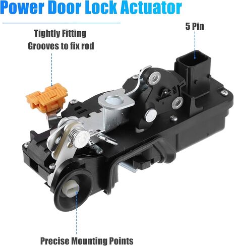 X AUTOHAUX Right Side Door Lock Actuator Motor for Chevrolet Silverado Suburban 2010-2014 22741782 22785480 22862037 in Saudi Arabia