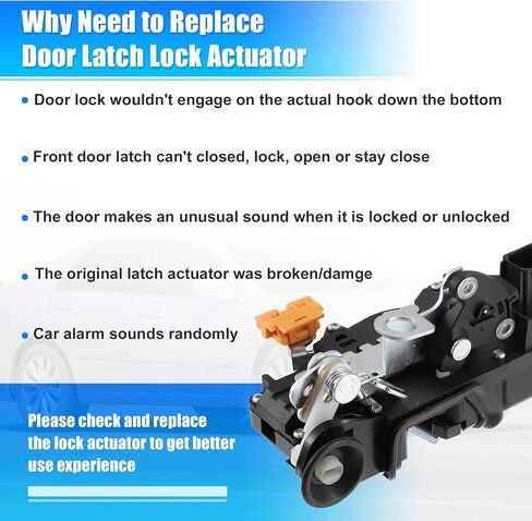 X AUTOHAUX Right Side Door Lock Actuator Motor for Chevrolet Silverado Suburban 2010-2014 22741782 22785480 22862037 in Saudi Arabia