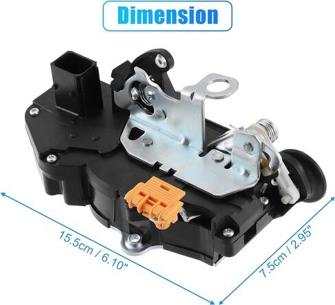 X AUTOHAUX Right Side Door Lock Actuator Motor for Chevrolet Silverado Suburban 2010-2014 22741782 22785480 22862037 in Saudi Arabia