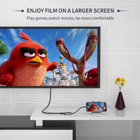 MT-VIKI USB C إلى محول HDMI مزدوج 4K @60 هرتز، موزع USB C 1 في 2 مع شاحن PD 65 وات، لجهاز MacBook Pro Air 2020/2019/2018، Lenovo Yoga 920/Thinkpad T480، Dell XPS 13/15، إلخ in Kuwait