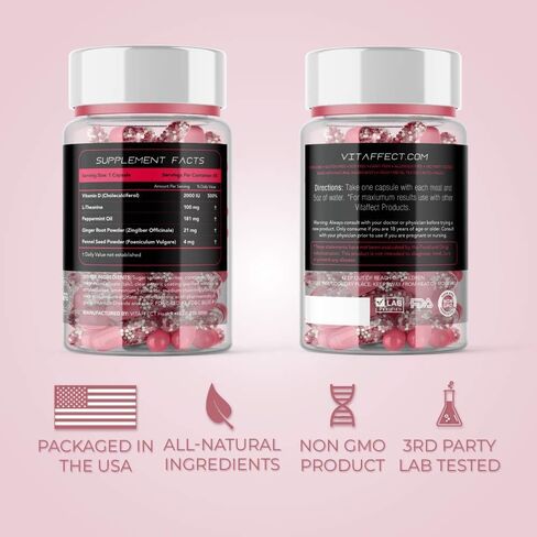 Superior All-Natural IBS Relief Formula Made in USA, Non-GMO, Gluten-Free, 3rd Party Tested (45 Day Supply) - for Symptoms of IBS (Gas, Bloating, Constipation, Diarrhea, Abdominal Pain) in Saudi Arabia