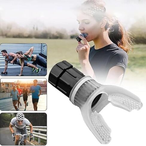 Portable Adjustable Trainer for Oral-for Daily Fitness Training, Easy to Clean -White in Saudi Arabia