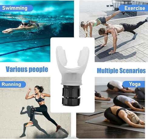 Portable Adjustable Trainer for Oral-for Daily Fitness Training, Easy to Clean -White in Saudi Arabia