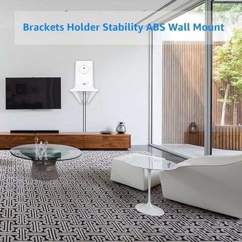 StarLink Mount، Star Link Internet Kit، حامل الأقمار الصناعية، حامل الاستقرار ABS جدار جبل حماية جهاز التوجيه لجهاز StarLink Mesh Router V2 Mesh Router in Kuwait