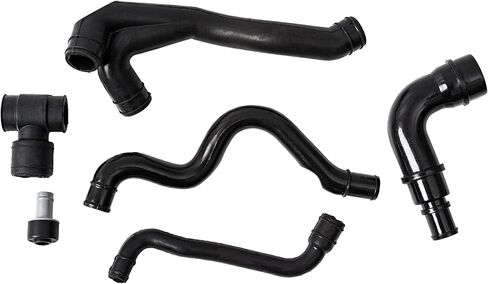 طقم خرطوم تنفس علبة المرافق لجيتا لأودي VW 1.8T MK4 06A103213F 06A103221AH 035103245G، 6 قطع in Kuwait