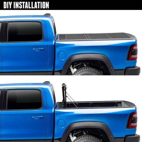 UnderCover Flex Hard Folding Truck Bed Tonneau Cover | FX21032 | Fits 2022 - 2023 Ford Maverick 4' 6" Bed (54.4") in Kuwait