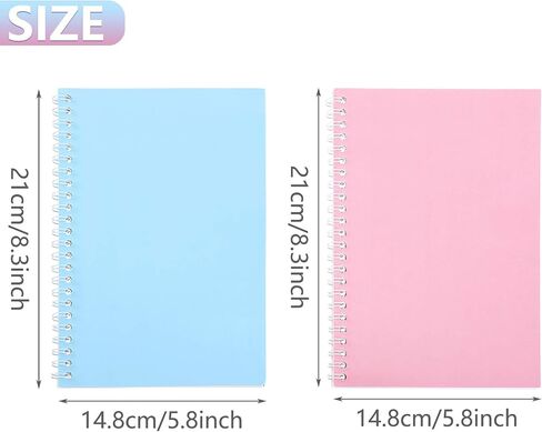 Zonon 2 Pcs Sticker Collecting Albums with a Plastic Spatula Reusable Sticker Collecting Books 8.3 x 5.8 Inches Notepads Collection Accessories Labels(Flower) in Saudi Arabia