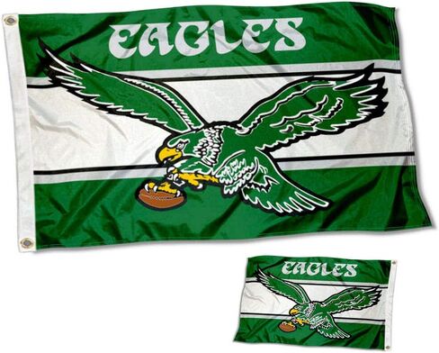 Philadelphia Eagles Double Sided Vintage Throwback Flag in Saudi Arabia