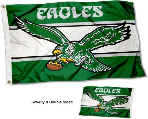 Philadelphia Eagles Double Sided Vintage Throwback Flag in Saudi Arabia