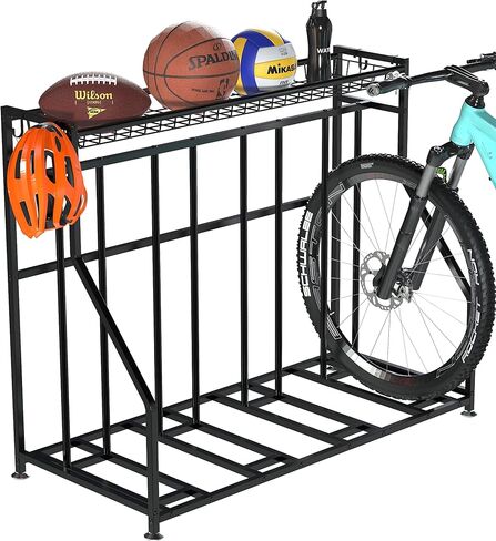 4 رف حامل للدراجة مع رف تخزين داخلي للدراجات للمرآب in Kuwait