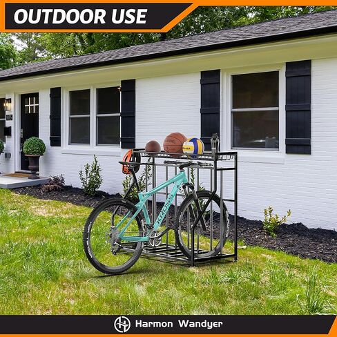 4 رف حامل للدراجة مع رف تخزين داخلي للدراجات للمرآب in Kuwait