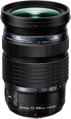 Olympus M.Zuiko Digital ED 12-100mm f4.0 PRO Lens, Black (Renewed) in Saudi Arabia