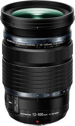 Olympus M.Zuiko Digital ED 12-100mm f4.0 PRO Lens, Black (Renewed) in Saudi Arabia