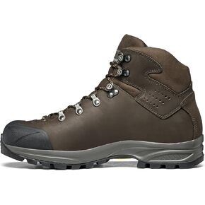 SCARPA Men's Kailash Plus GTX Waterproof Gore-Tex Leather Hiking Boots - Dark Coffee - 10.5 Men/11.5 Women