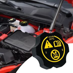استبدال Coolant Reservoir Cap - متوافق مع CHEV ، GM ، BUIK ، سيارات الدفع الرباعي والشاحنات | 20 PSI المبرد غطاء خزان | استبدال #13502353 #68249136AA
