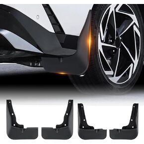2024 Upgraded Sonata Mud Flaps for 2025 Hyundai Sonata SEL Accessories,All Weather Guard Sonata Splash Guards,No-Drill Front&Rear 4PCS Sonata Fender Set with Hardware(Not for N-Line)