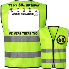 21st Birthday Gifts for Him and Her, 21st Birthday Decorations for Men and Women, 21 Year Old Unique Gifts for Women Men, Personalised Gifts Ideas for Men Birthday Present Funny Guest Book Vest