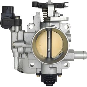 Throttle Body Valve 22210-22130 22210-22070 Compatible with Toyota Corolla Matrix Wish Avensis, 2000-2005 Celica MR2 4 Cyl 1.8L 1ZZFE ZZT230L-BLMSHA ZZT230L-BLPSHA