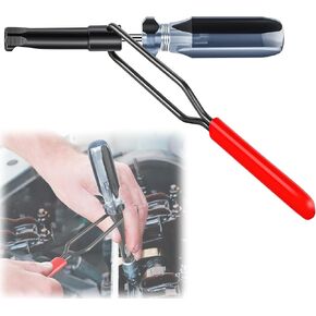 10MM Jam Nut Valve Adjustment Tool, Easily Loosens Tight Jam Nuts Compatible with Honda/Toyota/Nissan and Other Japanese Engines,Slotted Valve Adjusting Stud, Lapping Grinding Removal Tool