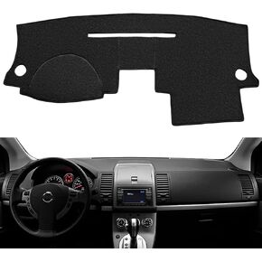 حصيرة غلاف DASH مخصص لنيسان Sentra Dashboard PAD PROTECTORT F245 (أسود)