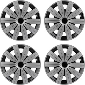 ECCPP 13 "غطاء عجلة Hubcap | يناسب Toyota لـ VW لـ Chevy لـ Chevrolet for Honda for Mazda for Dodge for Ford and others