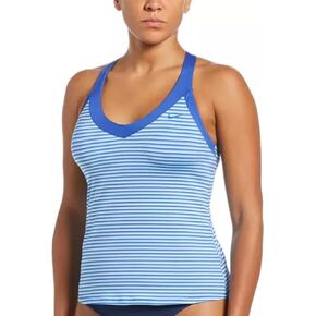 Nike v الرقبة Tankini 2 قطعة ملابس السباحة بدلة الاستحمام