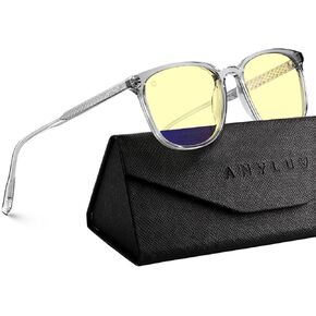 ANYLUV Blue Light Glasses for Woman Men, Womens Blue Light Blocking Glasses Computer Glasses Anti Eyestrain & UV400