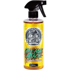 Salty Captain Grease Attack 16.9oz – High-Concentrate All Purpose Cleaner for Tough Grease & Grime – Heavy-Duty Degreaser for Cars, Trucks, RVs, Motorcycles & Home Use – Commercial-Grade Power