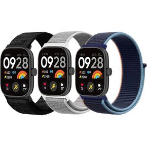 Nylon Bands Compatible with Xiaomi Smart Band 9 Pro/Mi Band 8 Pro,Redmi Watch 5/4, Sport Replacement Strap for for Women Men in Kuwait