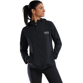 Tyr T2801111XL Womens Full zip Wind Black XL