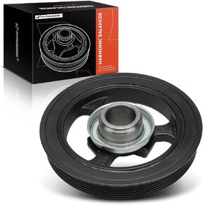 A-Premium Engine Planconer Balancer Pulley Crankshafmenced متوافق مع Cadillac Allante 1993 ، Deville 1994-1999 ، Eldorado 1993-1999 ، Seville 1993-1999 & Oldsmobile Aurora 1995-1998 ، 4.0L 4.6L