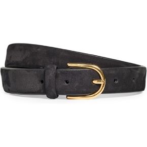Anderson's Women's Nubuck Belt, Black, 28