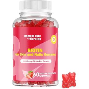 Biotin Gummies for Hair, Skin and Nails