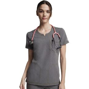 Dickies Dynamix Women Scrubs Top Notch Neck DK842