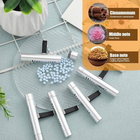 Weysat 6 Pcs Whole House Air Freshener Passive Essential Diffuser Vent Clips Easier Placement Adjustable HVAC Furnace Filter Scent Fragrance System for HVAC Vents Extender for Entire Home (Eucalyptus) in Saudi Arabia