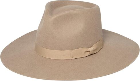 San Diego Hat Company Wool Felt Stiff Brim Fedora w/Bow Trim in Saudi Arabia